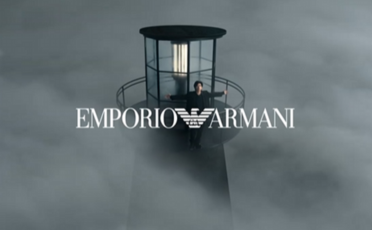 Emporio Armani全球形象代言人易烊千璽摩登演繹2024秋冬系列廣告大片